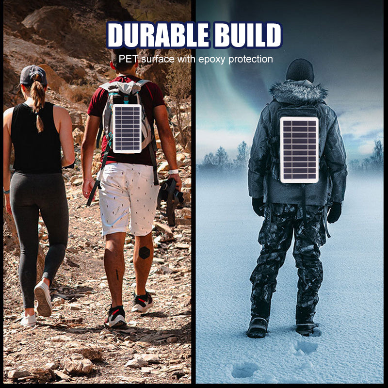 Solar Charger Flexible Portable 2W 5V USB