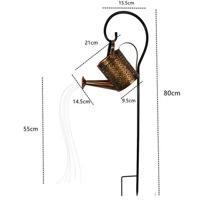 Solar Garden Light Peacock Design Reinforced Iron & Waterproof