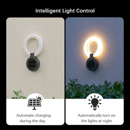 Solar Garden Light Solar-Powered 360° Rotatable IP65