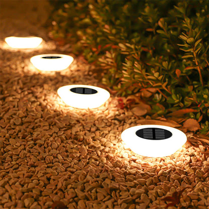 Solar Ground Lights 360° Illumination Set of 4