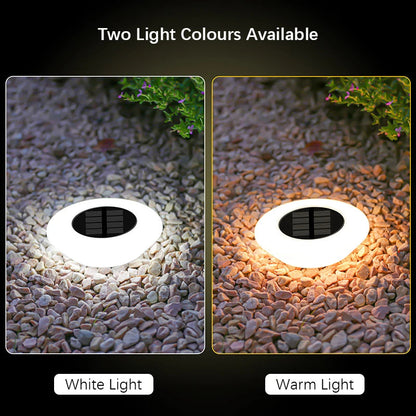 Solar Ground Lights 360° Illumination Set of 4
