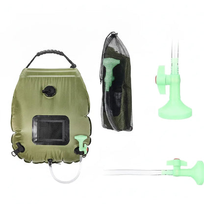 Solar Shower Bag Solar-Heated 20L Portable & Foldable
