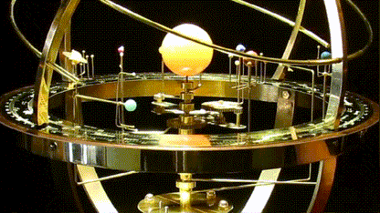 Solar System Grand Orrery Model – Intricate Planetary Exhibit