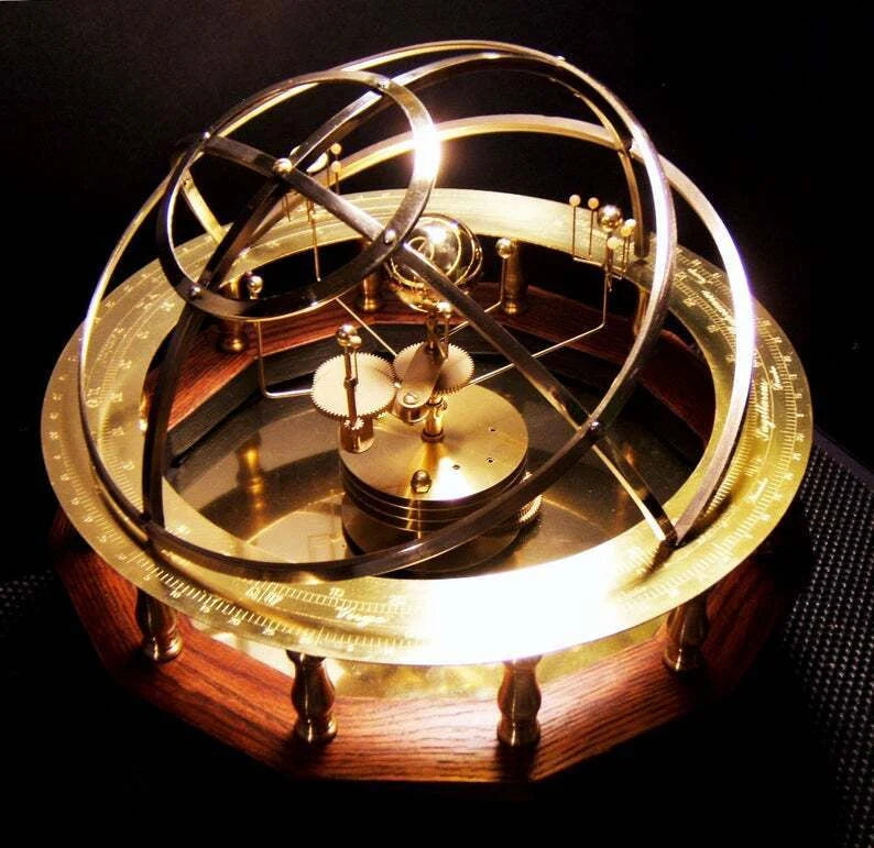 Solar System Grand Orrery Model – Intricate Planetary Exhibit