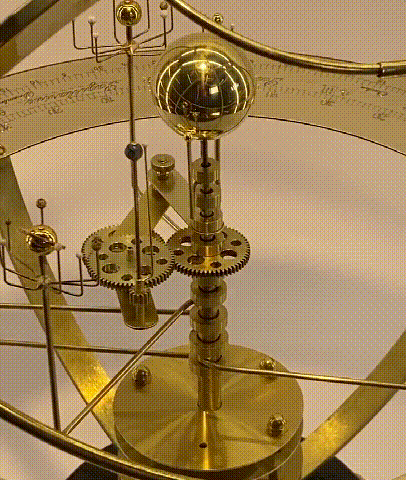 Solar System Grand Orrery Model – Intricate Planetary Exhibit