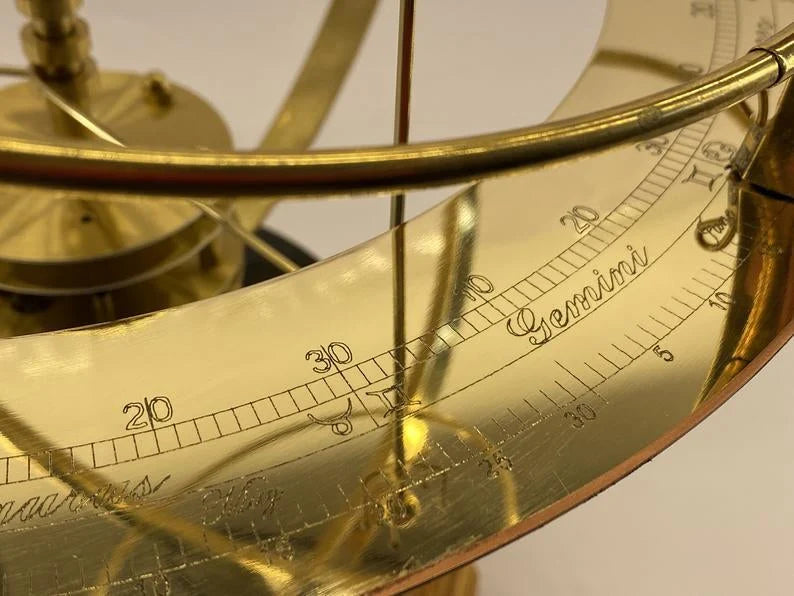 Solar System Grand Orrery Model – Intricate Planetary Exhibit