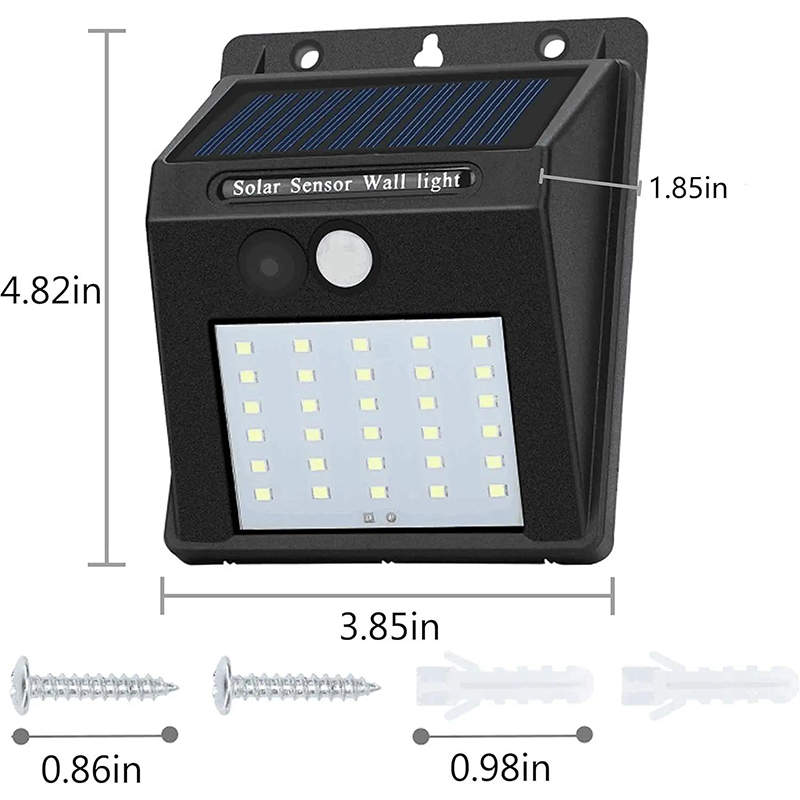 Solar Wall Light Motion Sensor IP65