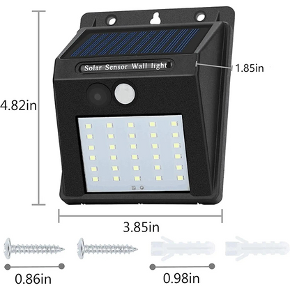 Solar Wall Light Motion Sensor IP65