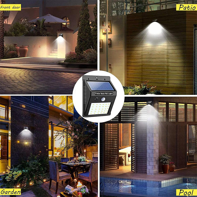Solar Wall Light Motion Sensor IP65