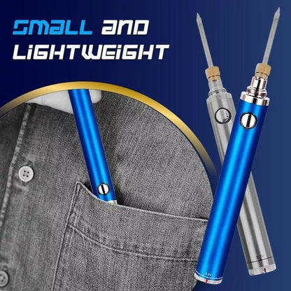 Soldering Iron Wireless USB Rechargeable Stepless Temperature Control