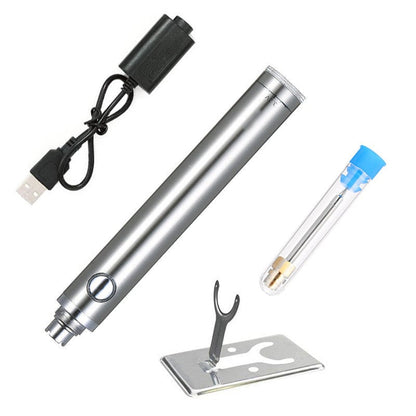 Soldering Iron Wireless USB Rechargeable Stepless Temperature Control