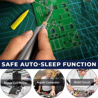 Soldering Iron Wireless USB Rechargeable Stepless Temperature Control