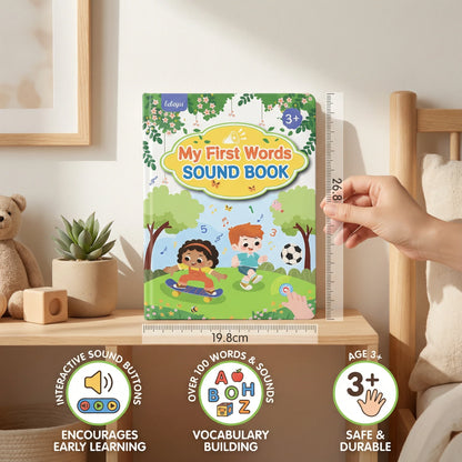 Sound Book English Audio Buttons Colorful Illustrations