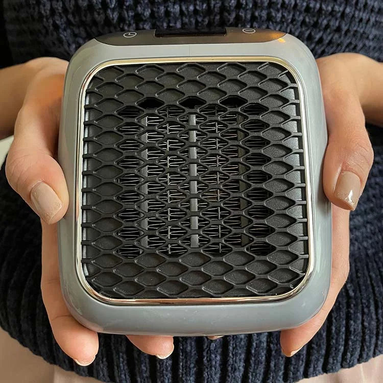 Space Heater Portable Adjustable Timer Tip-Over Protection