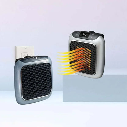 Space Heater Portable Adjustable Timer Tip-Over Protection