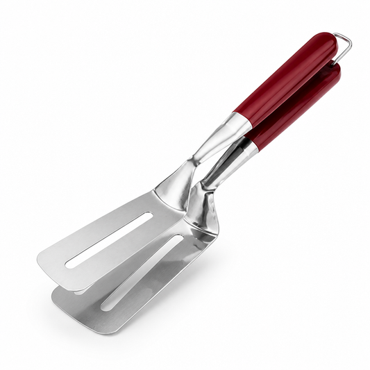 Spatula & Tongs 2-in-1 Heat-Resistant Non-Slip Handle