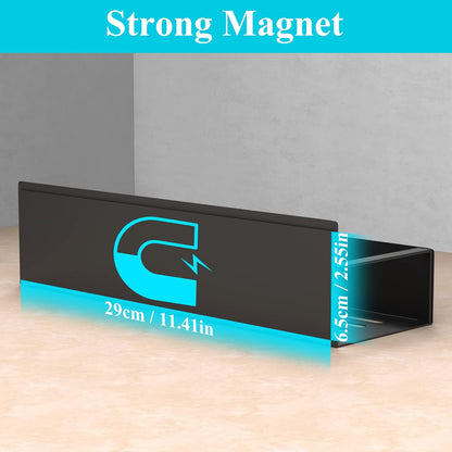 Spice Rack Set Magnetic Powder-Coated Metal Set of 4