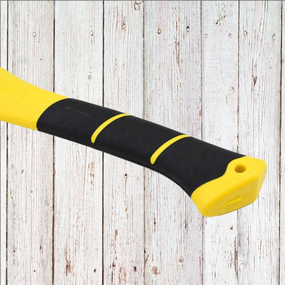 Splitting Axe Forged Carbon Steel Blade Fiberglass Handle