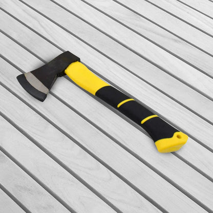 Splitting Axe Forged Carbon Steel Blade Fiberglass Handle