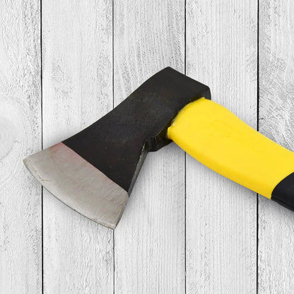 Splitting Axe Forged Carbon Steel Blade Fiberglass Handle