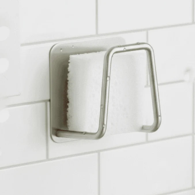 Sponge Holder Stainless Steel Compact Quick-Drying Open Design