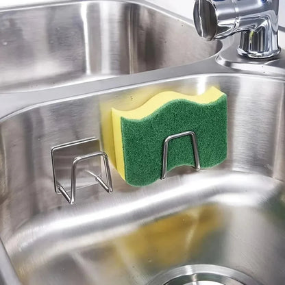 Sponge Holder Stainless Steel Compact Quick-Drying Open Design