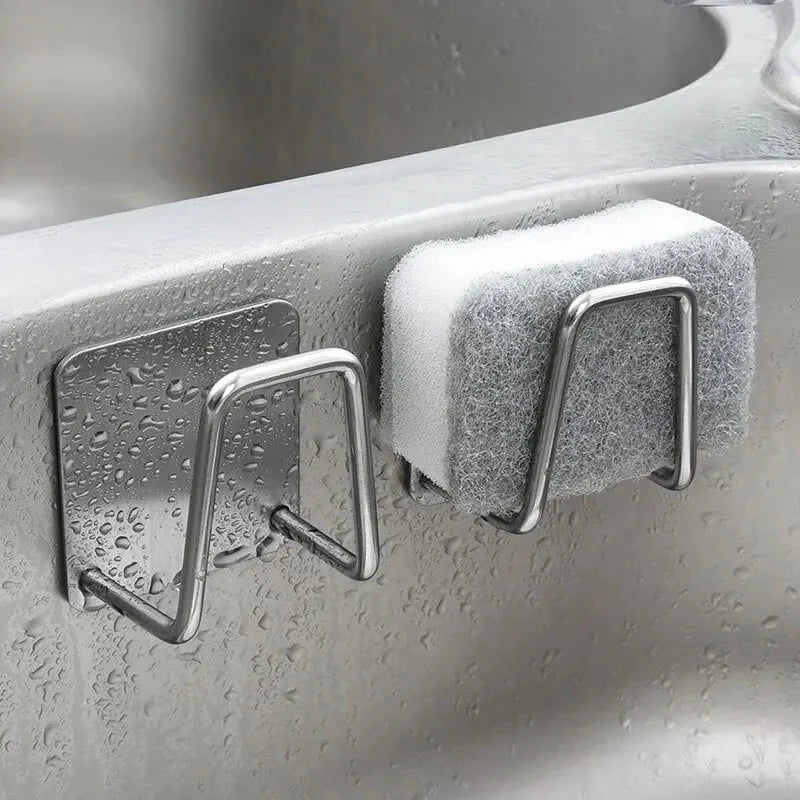 Sponge Holder Stainless Steel Compact Quick-Drying Open Design