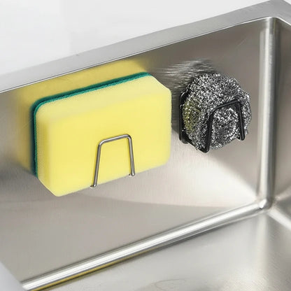 Sponge Holder Stainless Steel Compact Quick-Drying Open Design