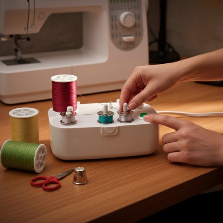 Spool Winder Automatic Winding Auto Shut-Off