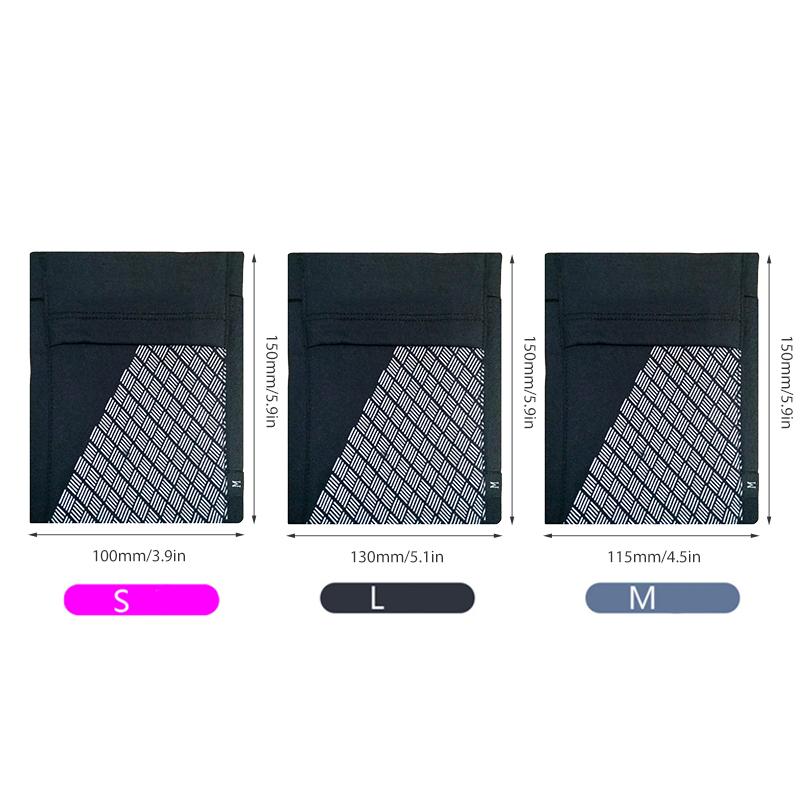 Sports Armband Side-Entry Pocket Reflective Stretch Polyester