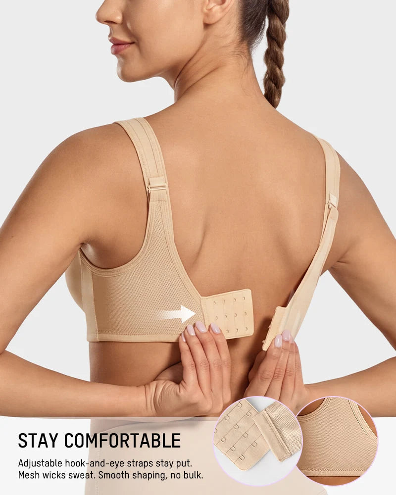 Sports Bra High-Impact Support Outside Underwire