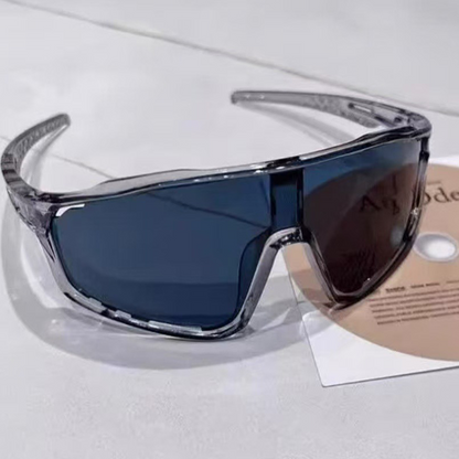 Sports Sunglasses Photochromic Lenses Rimless Panoramic Non-Slip Fit