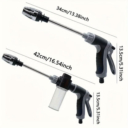 Spray Gun High-Pressure Foam & Multi-Pattern 360° Adjustable