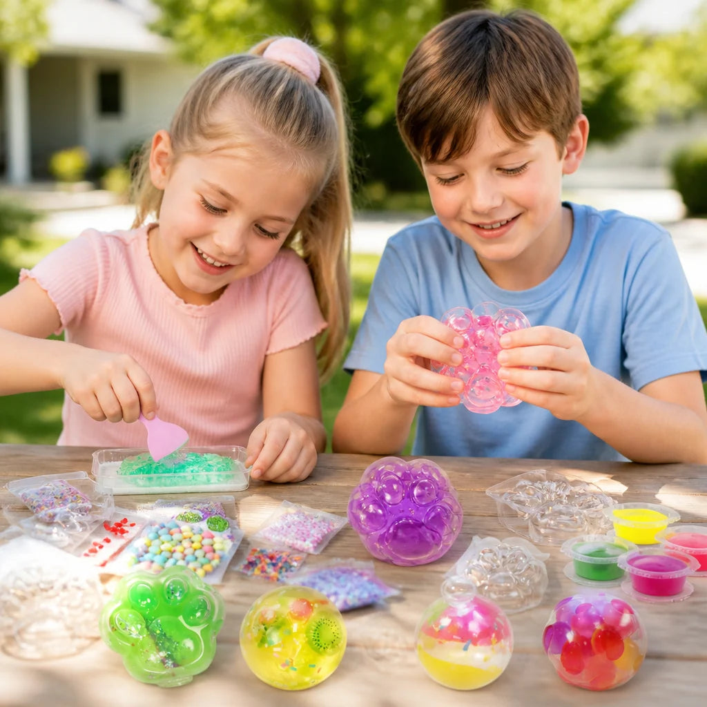 Squishy Ball Making Kit DIY Sensory Craft