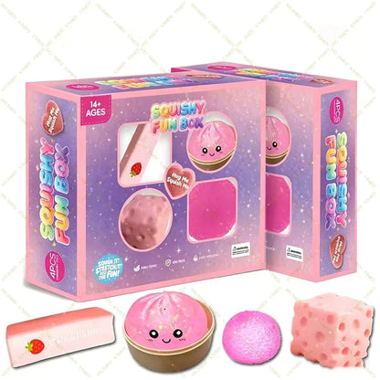 Squishy Toy Advent Calendar Slow-Return Foam Set of 24