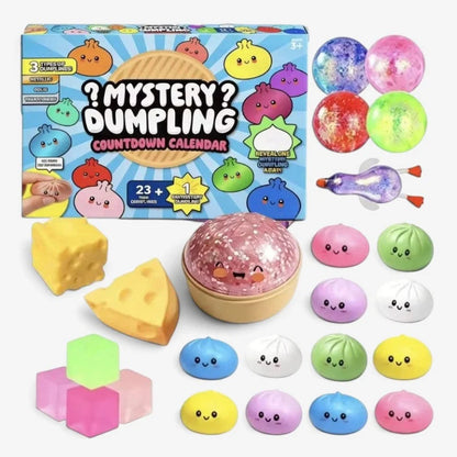 Squishy Toy Advent Calendar Slow-Return Foam Set of 24