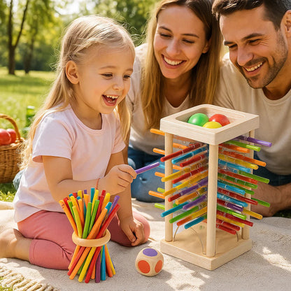 Stacking Game 3-in-1 Solid Wood & Non-Toxic Paint