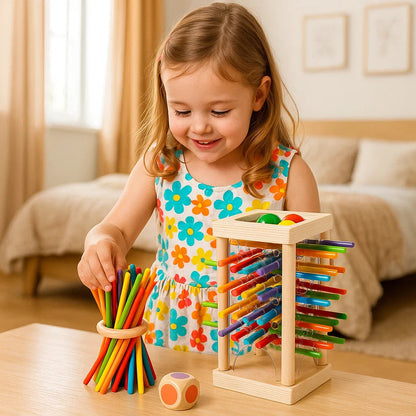 Stacking Game 3-in-1 Solid Wood & Non-Toxic Paint