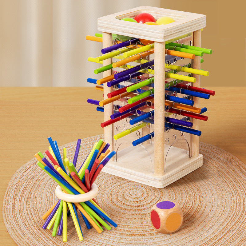 Stacking Game 3-in-1 Solid Wood & Non-Toxic Paint