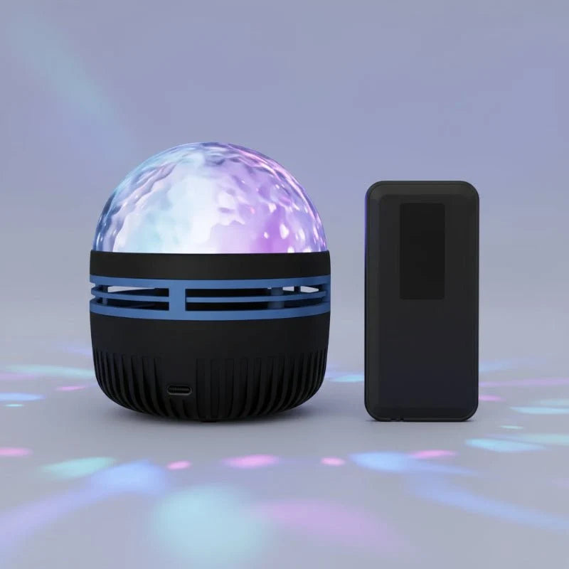 Star Projector Lamp Moving Stars & Nebula USB Powered