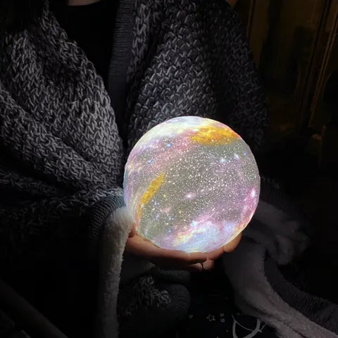 Star Projector Night Light Touch Control USB Rechargeable
