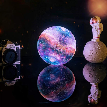 Star Projector Night Light Touch Control USB Rechargeable