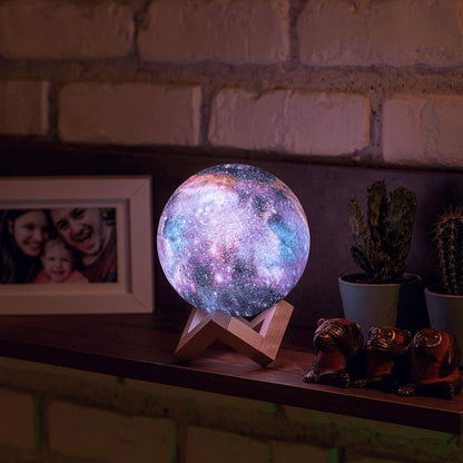Star Projector Night Light Touch Control USB Rechargeable