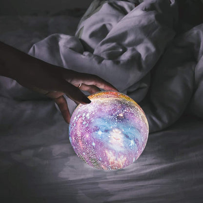 Star Projector Night Light Touch Control USB Rechargeable