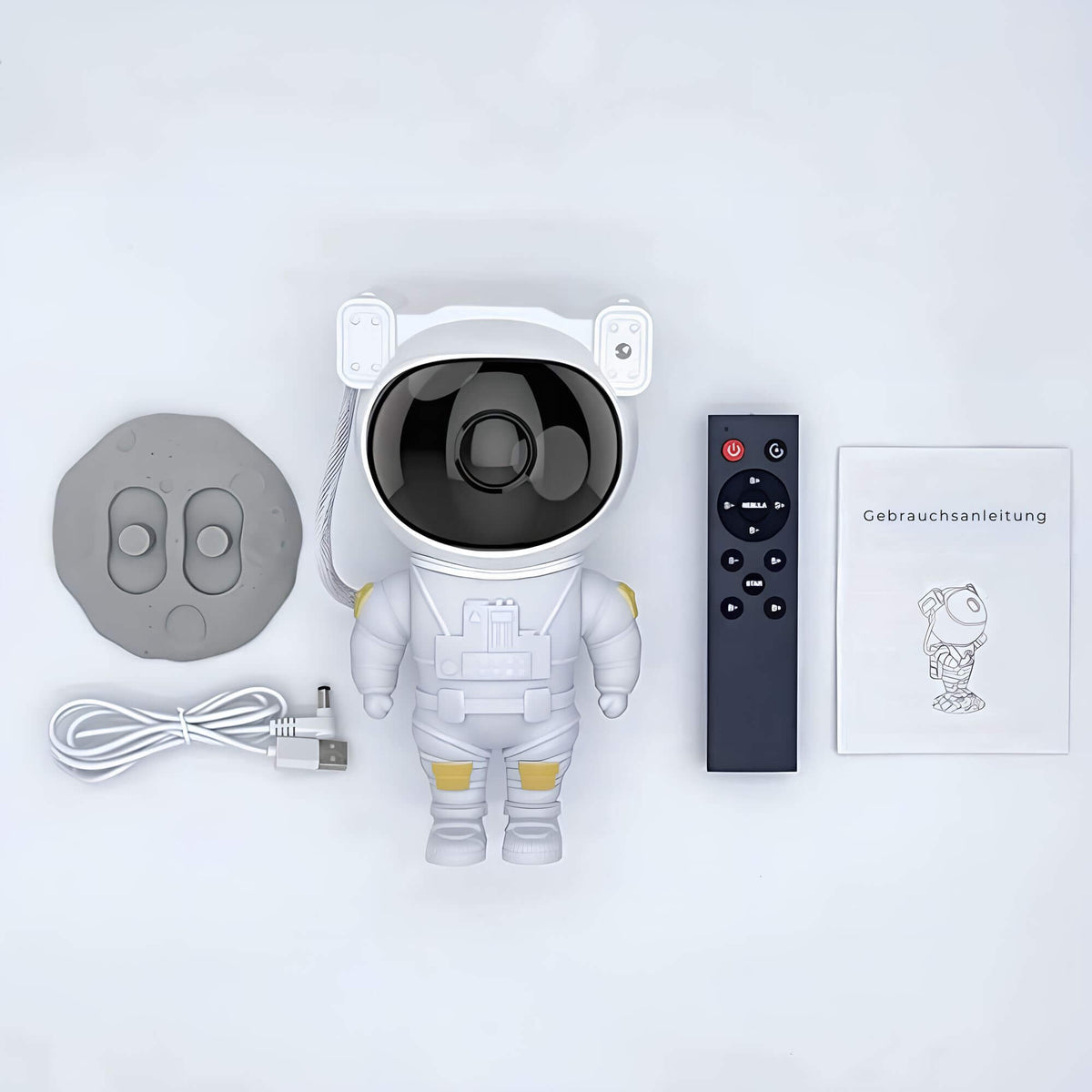 Star Projector Rotating RGB Remote & Adjustable Arm