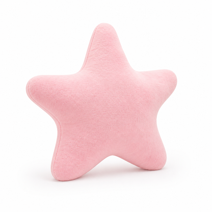 Plush & Cotton Star-Shaped Kids' Room Pillow (40-Cm)