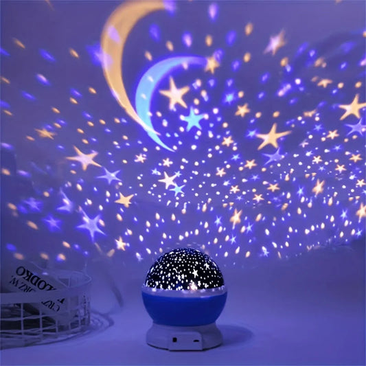 Starry Sky Projector 360° Rotating 12 Color Modes