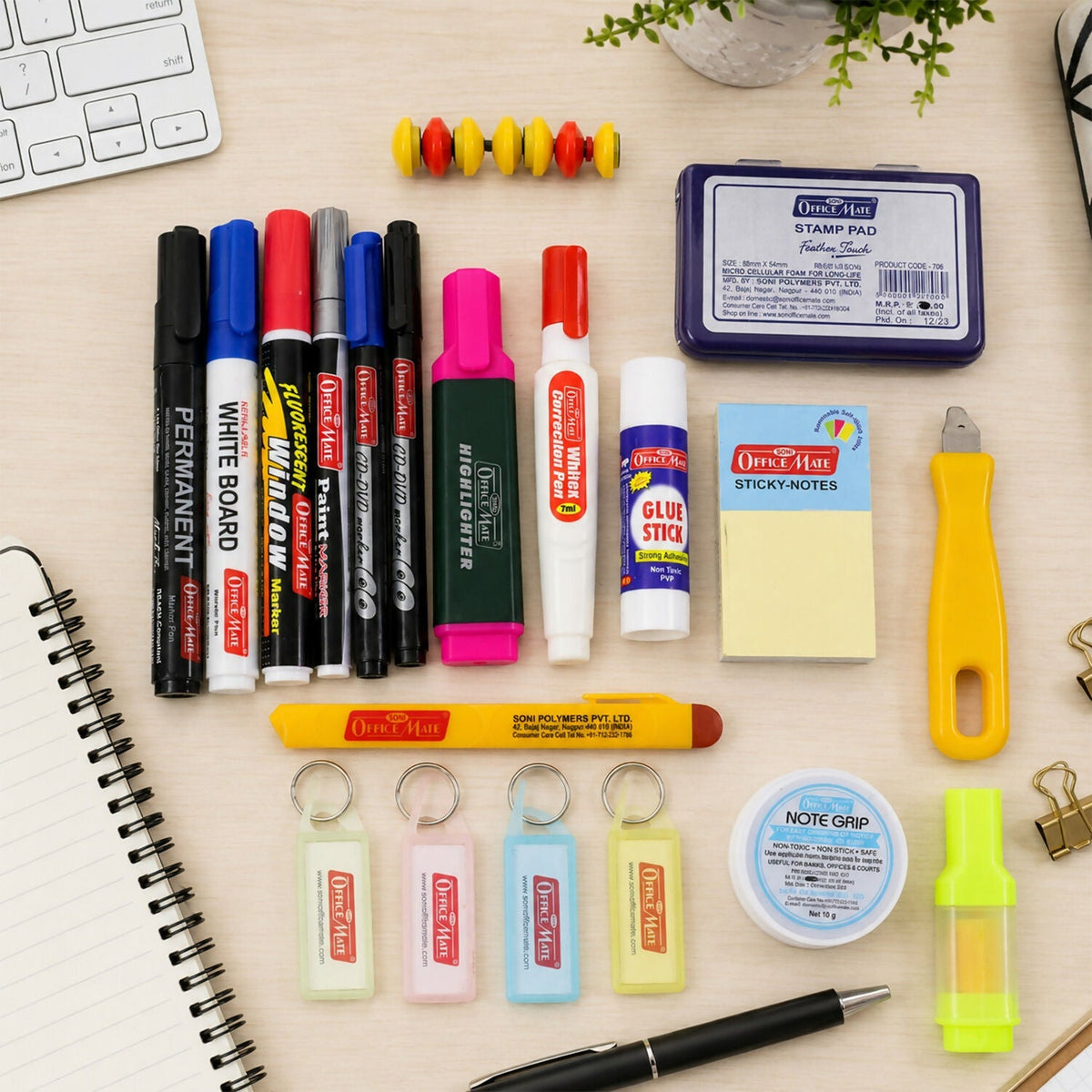 Stationery Set 20-Piece All-in-One Office & School