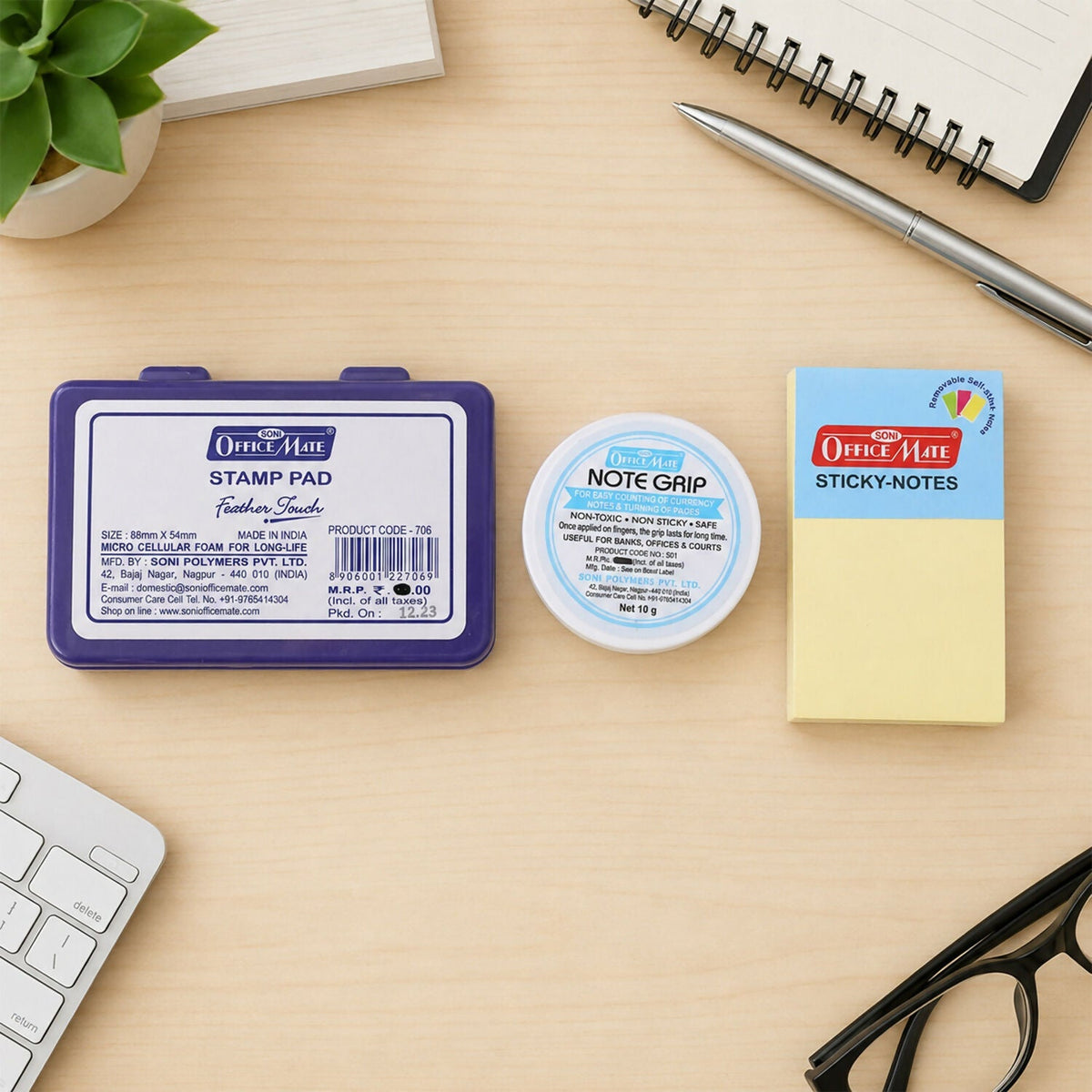Stationery Set 20-Piece All-in-One Office & School