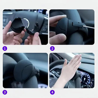 Steering Wheel Knob Ergonomic Leverage Universal Fit